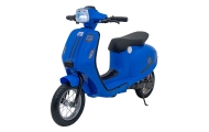 Elektrinis motoroleris Retro 23, Blue-Elektromobiliai vaikams, Motociklai-e-vaikas