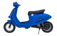 Elektrinis motoroleris Retro 23, Blue-Elektromobiliai vaikams, Motociklai-e-vaikas