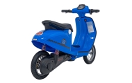 Elektrinis motoroleris Retro 23, Blue-Elektromobiliai vaikams, Motociklai-e-vaikas