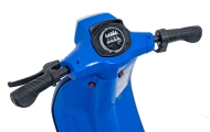 Elektrinis motoroleris Retro 23, Blue-Elektromobiliai vaikams, Motociklai-e-vaikas
