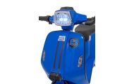 Elektrinis motoroleris Retro 23, Blue-Elektromobiliai vaikams, Motociklai-e-vaikas