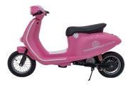 Elektrinis motoroleris Retro 23, Pink-Elektromobiliai vaikams, Motociklai-e-vaikas