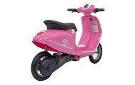 Elektrinis motoroleris Retro 23, Pink-Elektromobiliai vaikams, Motociklai-e-vaikas