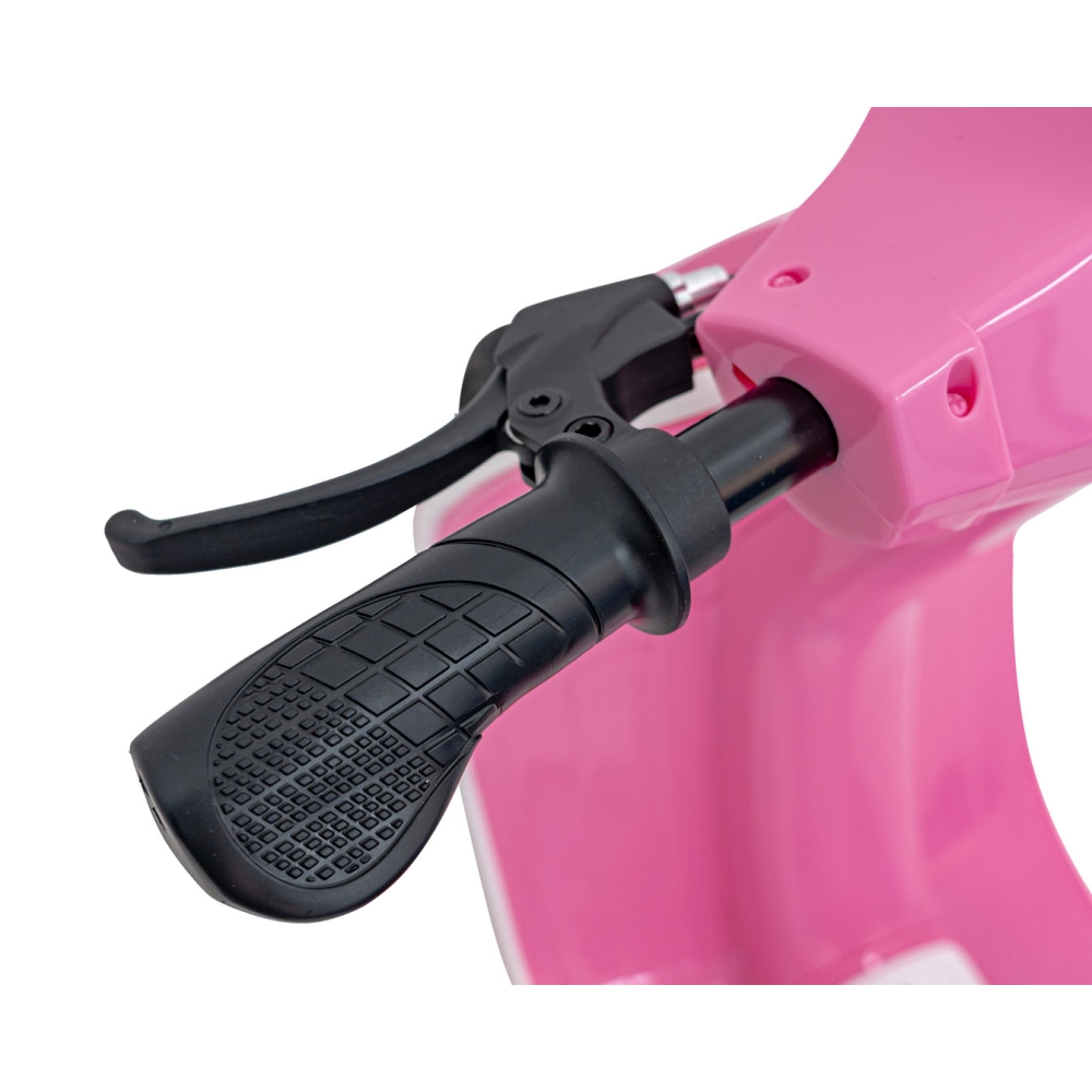 Elektrinis motoroleris Retro 23, Pink-Elektromobiliai vaikams, Motociklai-e-vaikas