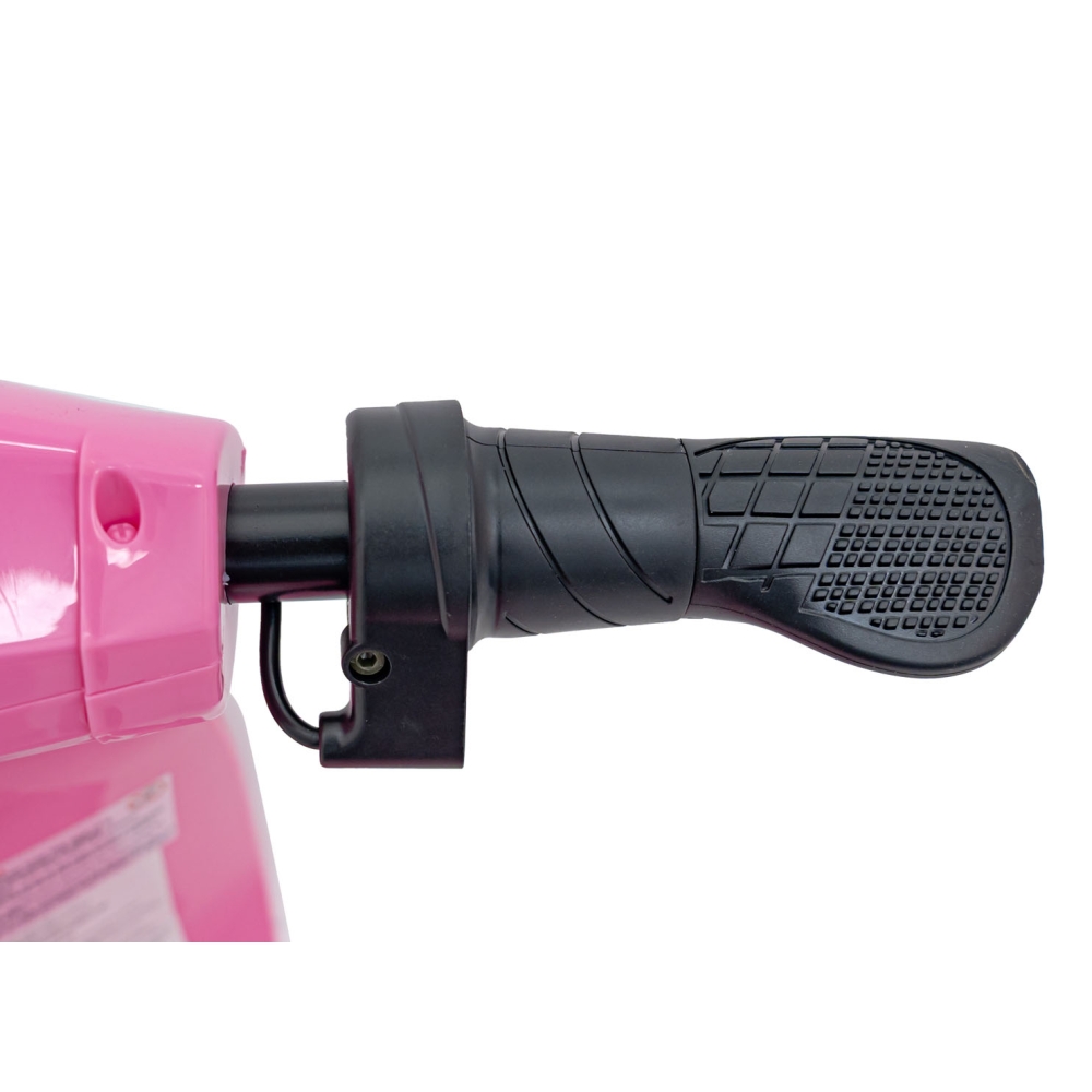 Elektrinis motoroleris Retro 23, Pink-Elektromobiliai vaikams, Motociklai-e-vaikas