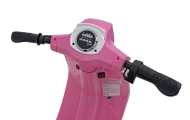 Elektrinis motoroleris Retro 23, Pink-Elektromobiliai vaikams, Motociklai-e-vaikas