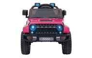 Elektromobilis MOUNTAIN, Pink-Elektromobiliai vaikams, Visureigiai-e-vaikas