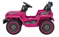 Elektromobilis MOUNTAIN, Pink-Elektromobiliai vaikams, Visureigiai-e-vaikas