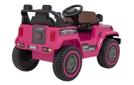 Elektromobilis MOUNTAIN, Pink-Elektromobiliai vaikams, Visureigiai-e-vaikas