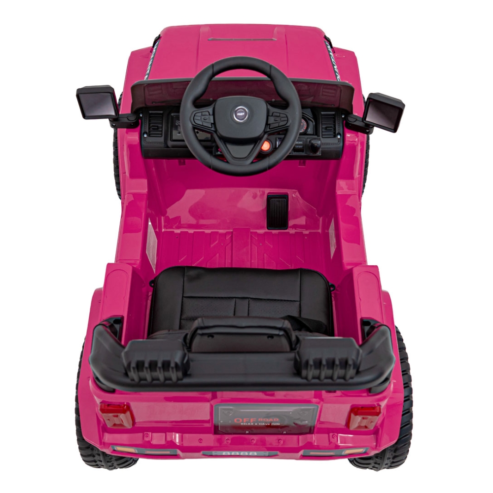 Elektromobilis MOUNTAIN, Pink-Elektromobiliai vaikams, Visureigiai-e-vaikas