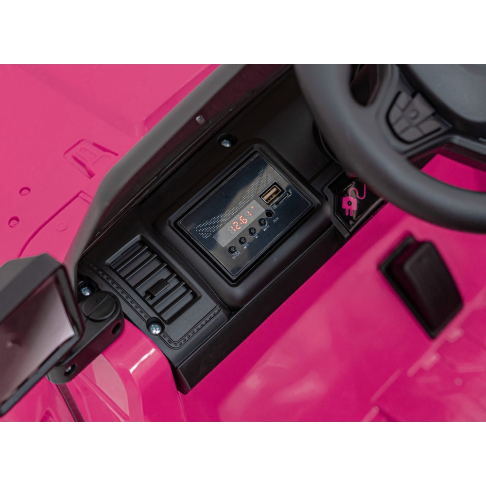 Elektromobilis MOUNTAIN, Pink-Elektromobiliai vaikams, Visureigiai-e-vaikas