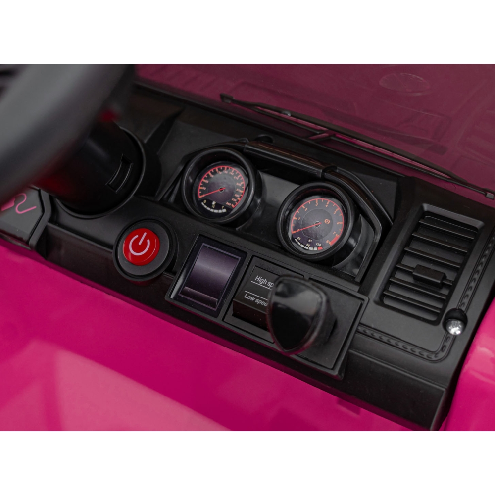 Elektromobilis MOUNTAIN, Pink-Elektromobiliai vaikams, Visureigiai-e-vaikas