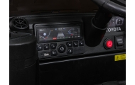 Elektromobilis Toyota Land Cruiser PRADO, Black-Elektromobiliai vaikams, Visureigiai-e-vaikas