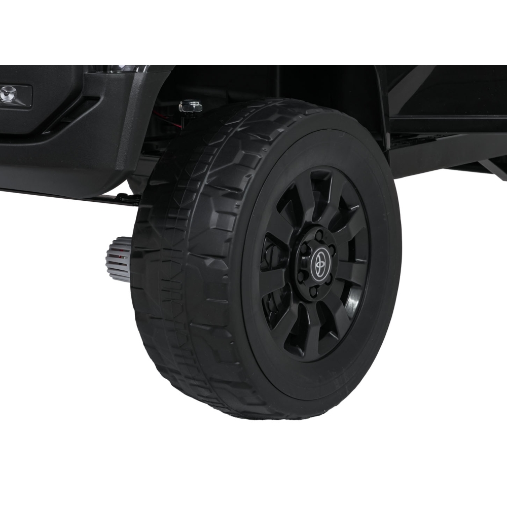 Elektromobilis Toyota Land Cruiser PRADO, Black-Elektromobiliai vaikams, Visureigiai-e-vaikas
