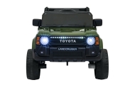 Elektromobilis Toyota Land Cruiser PRADO, Green-Elektromobiliai vaikams, Visureigiai-e-vaikas