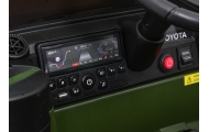 Elektromobilis Toyota Land Cruiser PRADO, Green-Elektromobiliai vaikams, Visureigiai-e-vaikas