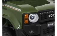 Elektromobilis Toyota Land Cruiser PRADO, Green-Elektromobiliai vaikams, Visureigiai-e-vaikas