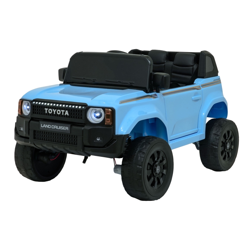 Elektromobilis Toyota Land Cruiser PRADO, Blue-Elektromobiliai vaikams, Visureigiai-e-vaikas