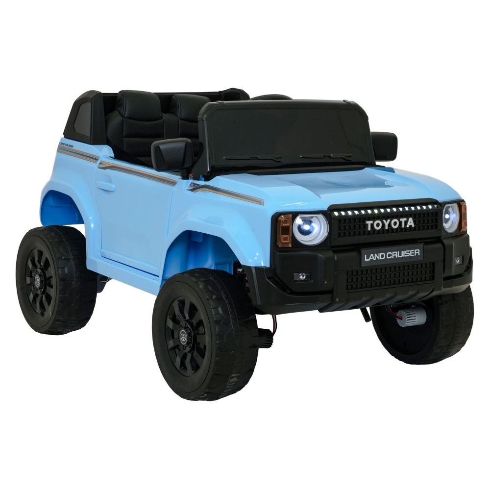 Elektromobilis Toyota Land Cruiser PRADO, Blue-Elektromobiliai vaikams, Visureigiai-e-vaikas