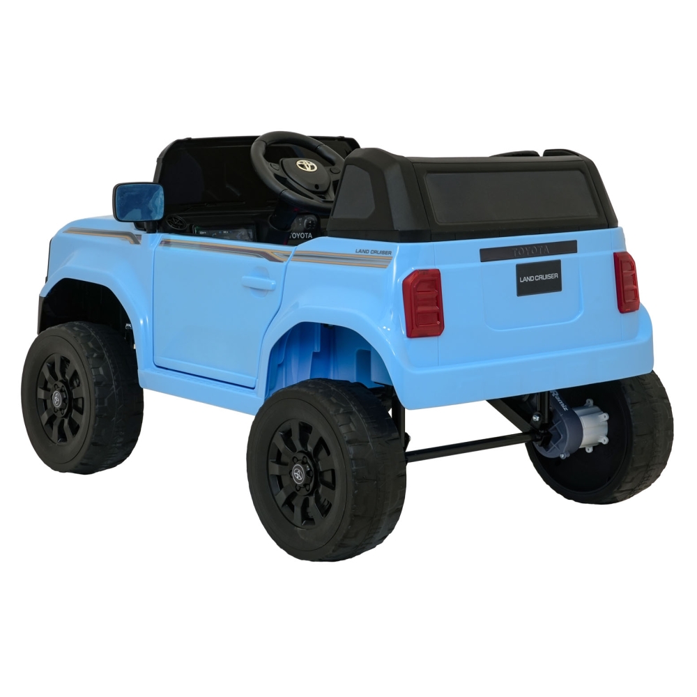 Elektromobilis Toyota Land Cruiser PRADO, Blue-Elektromobiliai vaikams, Visureigiai-e-vaikas