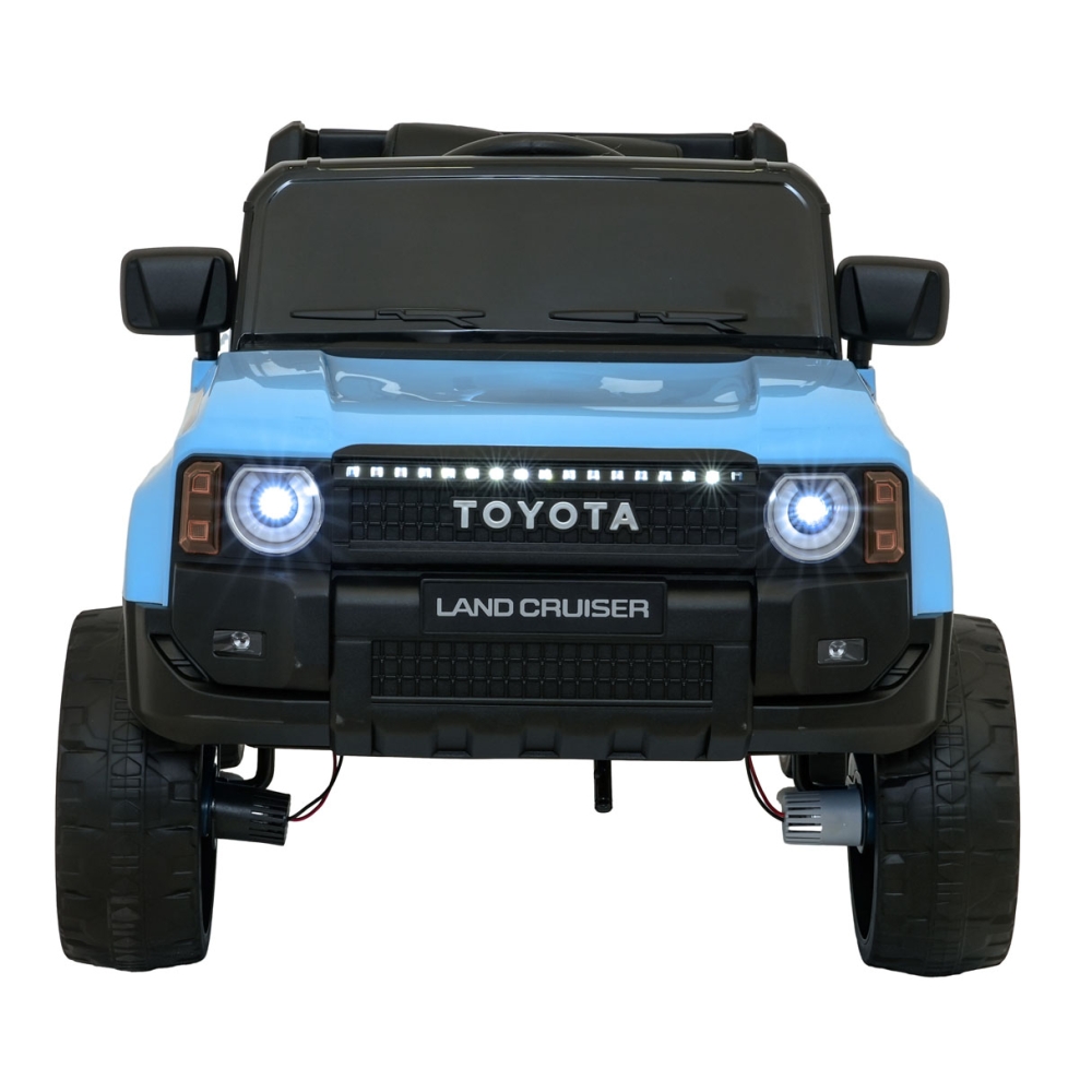 Elektromobilis Toyota Land Cruiser PRADO, Blue-Elektromobiliai vaikams, Visureigiai-e-vaikas