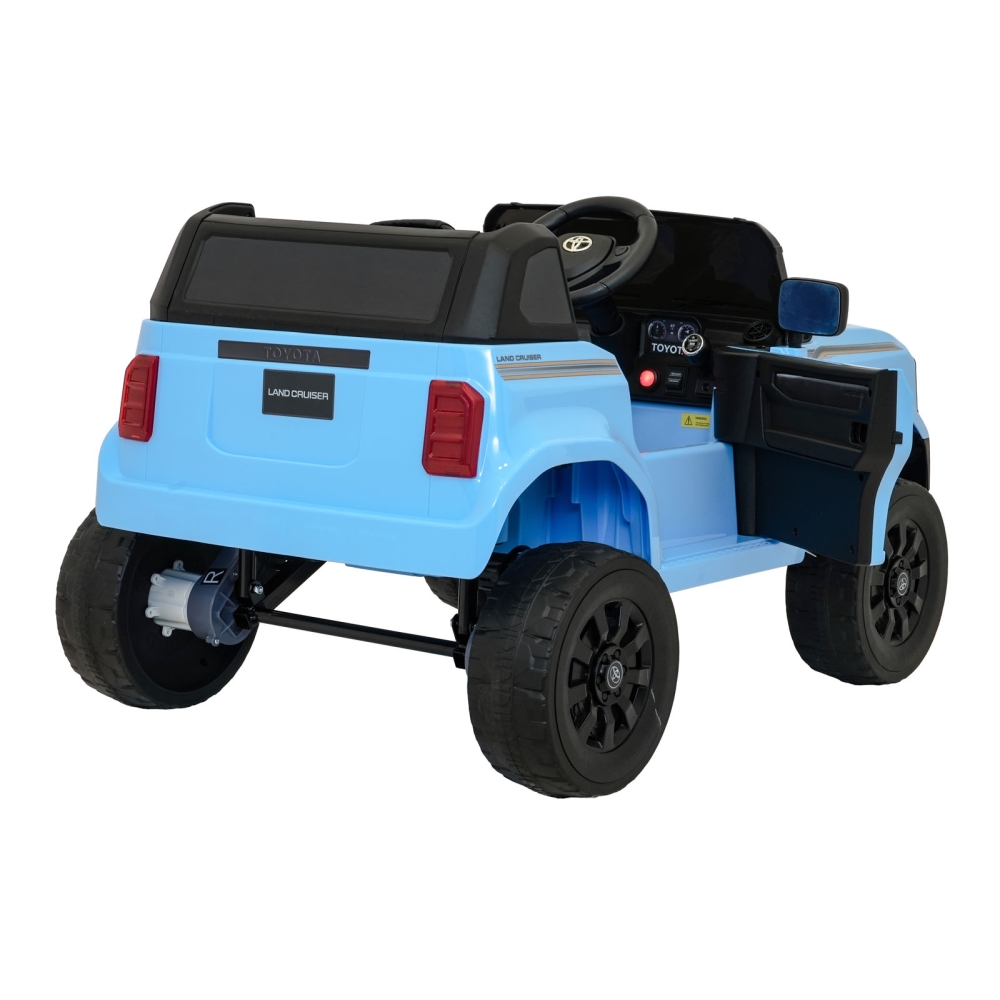 Elektromobilis Toyota Land Cruiser PRADO, Blue-Elektromobiliai vaikams, Visureigiai-e-vaikas