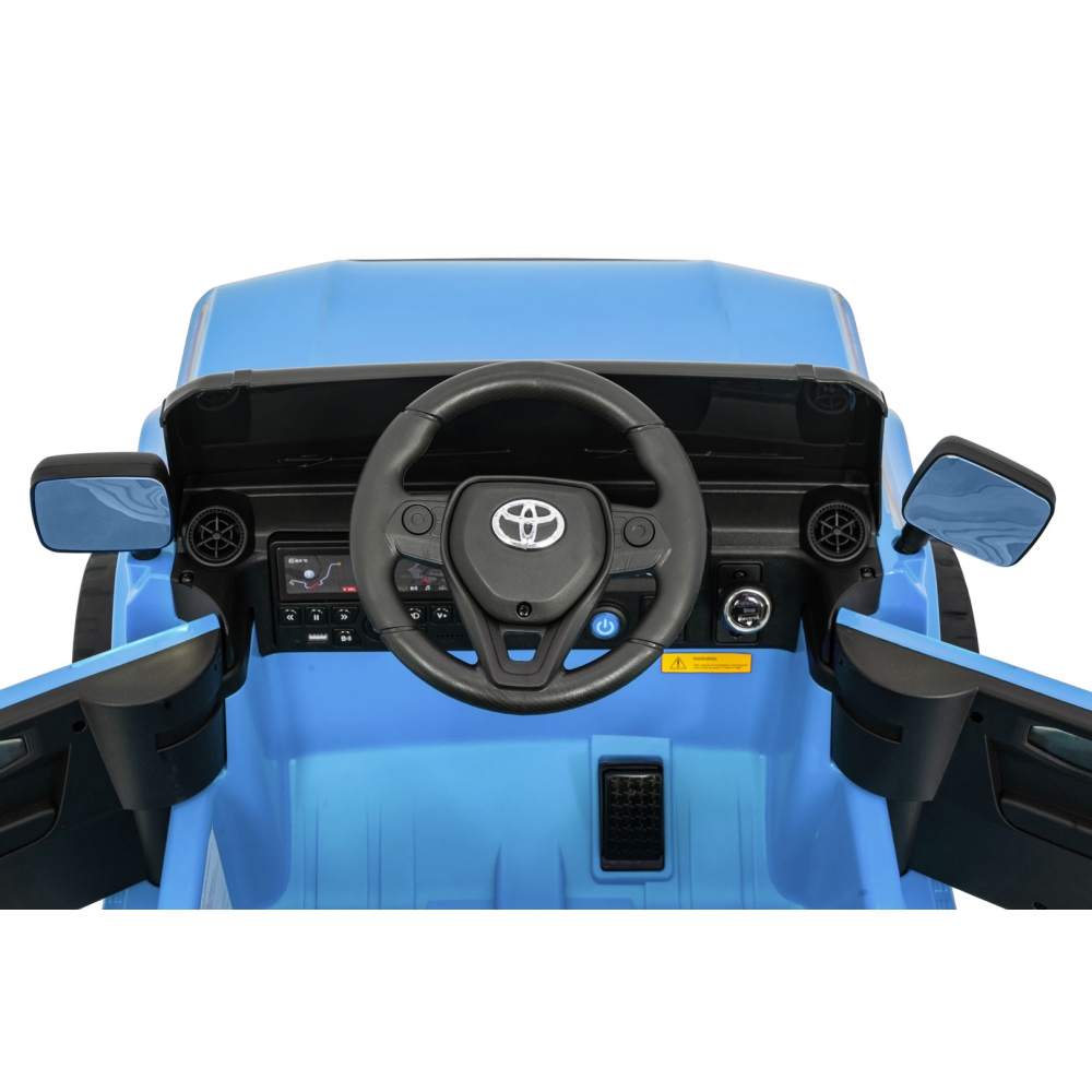 Elektromobilis Toyota Land Cruiser PRADO, Blue-Elektromobiliai vaikams, Visureigiai-e-vaikas