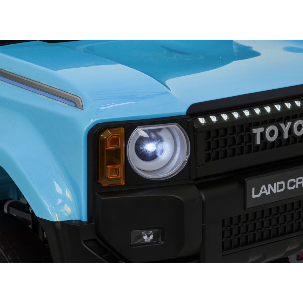 Elektromobilis Toyota Land Cruiser PRADO, Blue-Elektromobiliai vaikams, Visureigiai-e-vaikas