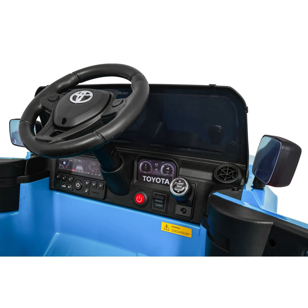 Elektromobilis Toyota Land Cruiser PRADO, Blue-Elektromobiliai vaikams, Visureigiai-e-vaikas