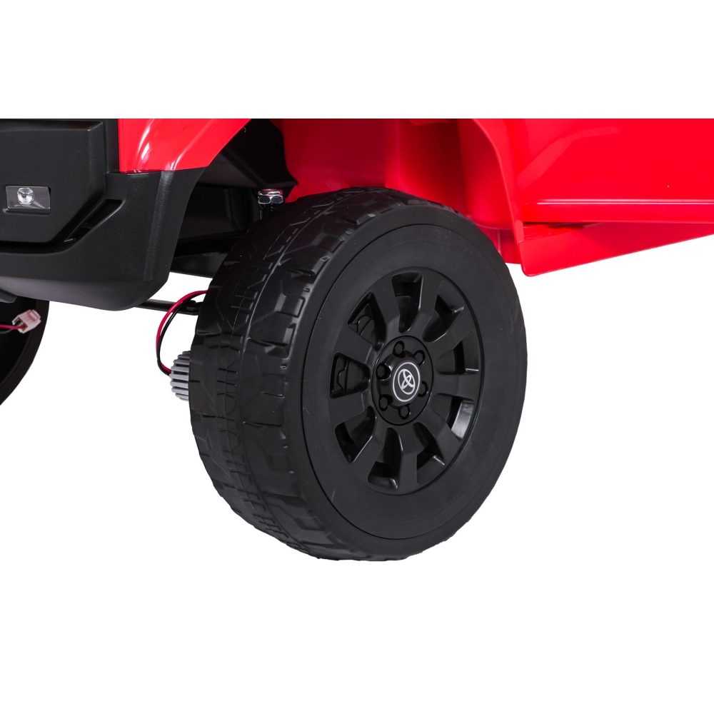 Elektromobilis Toyota Land Cruiser PRADO, Red-Elektromobiliai vaikams, Visureigiai-e-vaikas