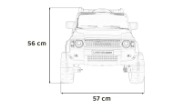 Elektromobilis Toyota Land Cruiser PRADO, Red-Elektromobiliai vaikams, Visureigiai-e-vaikas