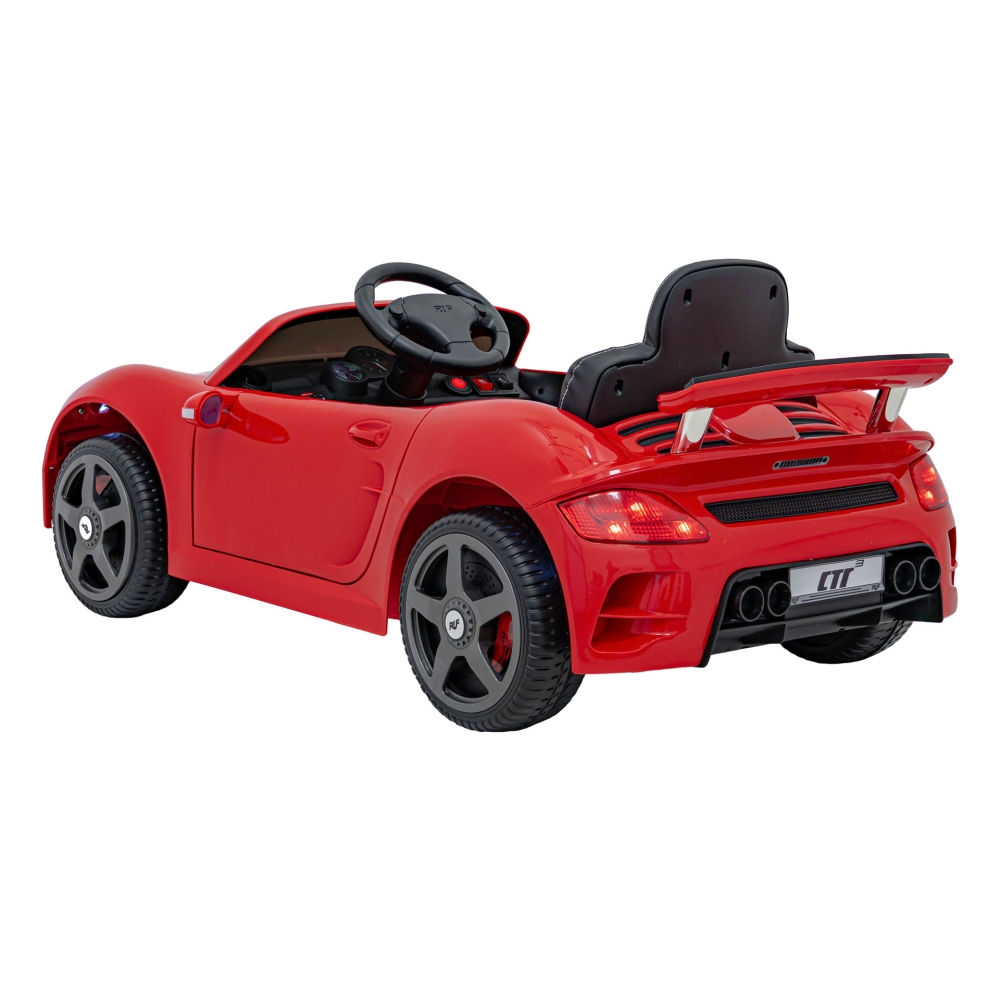 Elektromobilis RUF CTR3, Red-Elektromobiliai vaikams, Mašinos-e-vaikas