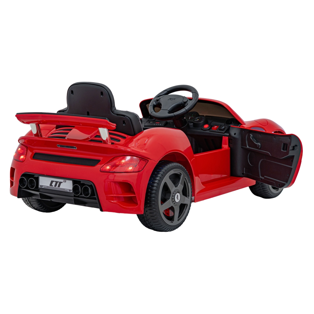 Elektromobilis RUF CTR3, Red-Elektromobiliai vaikams, Mašinos-e-vaikas