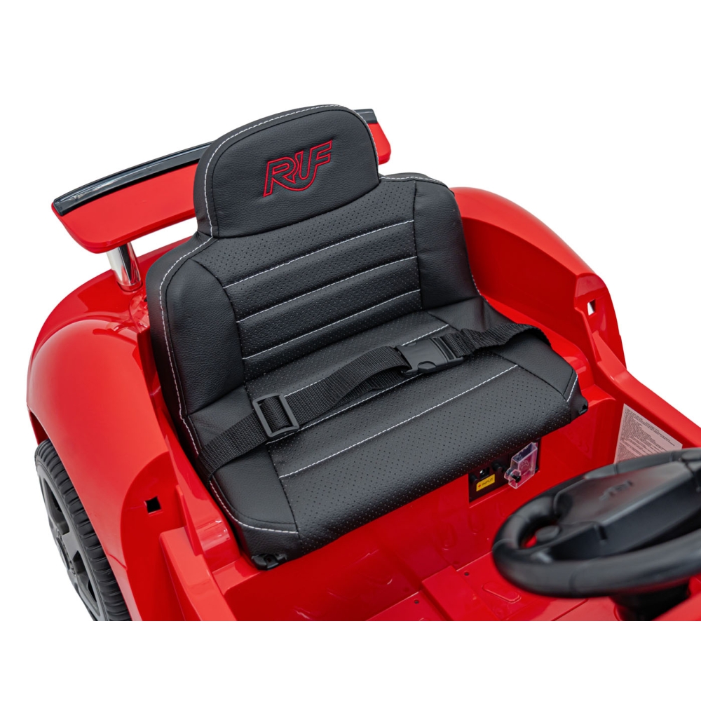 Elektromobilis RUF CTR3, Red-Elektromobiliai vaikams, Mašinos-e-vaikas