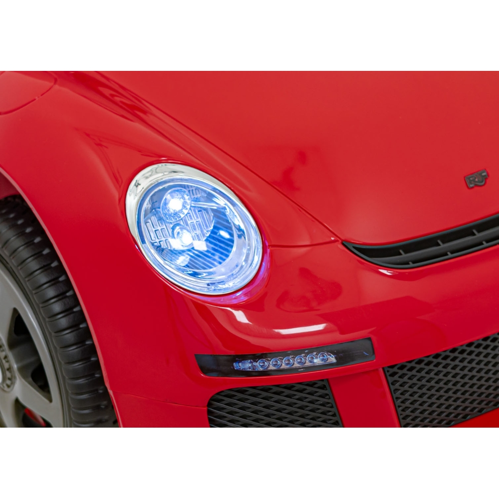 Elektromobilis RUF CTR3, Red-Elektromobiliai vaikams, Mašinos-e-vaikas