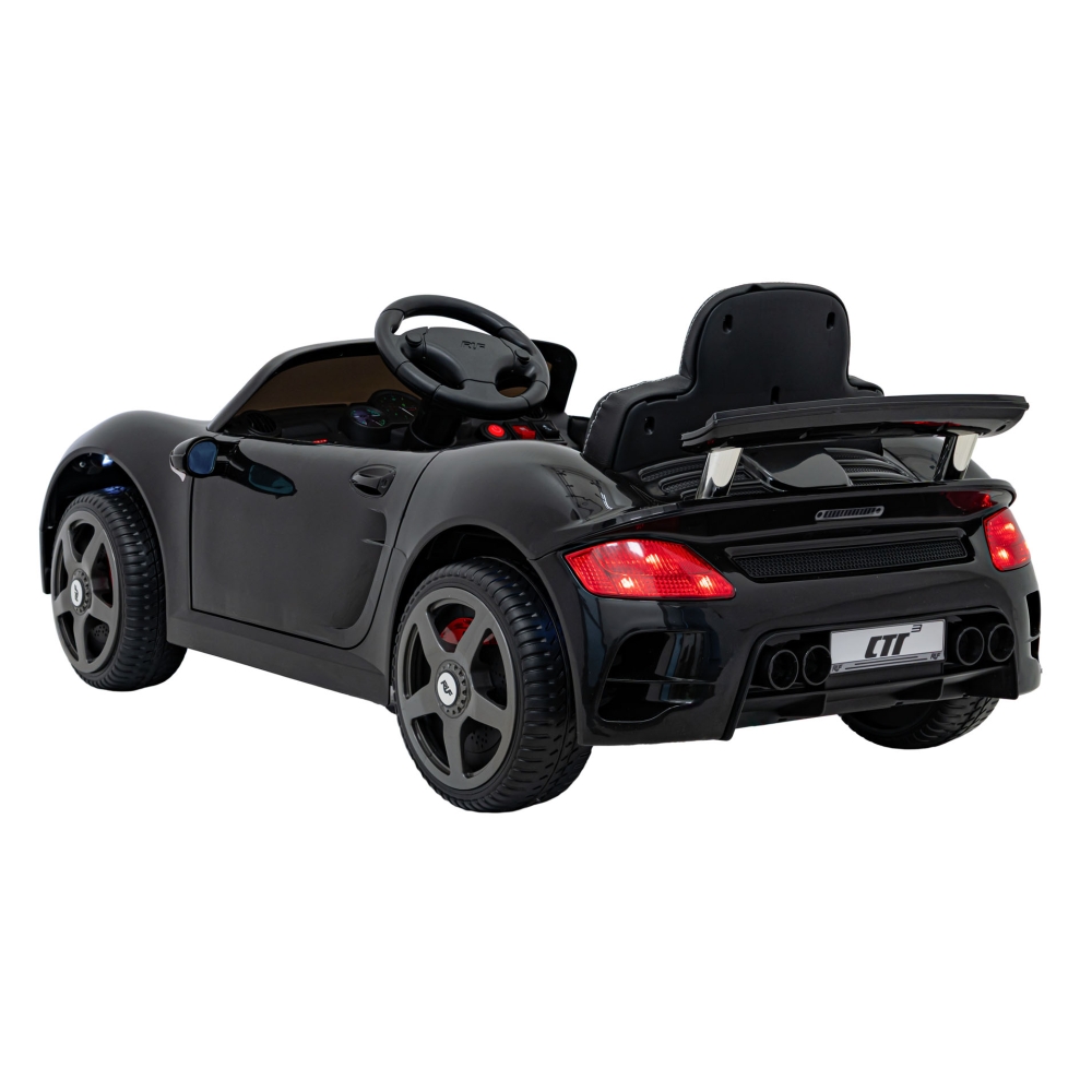 Elektromobilis RUF CTR3, Black-Elektromobiliai vaikams, Mašinos-e-vaikas