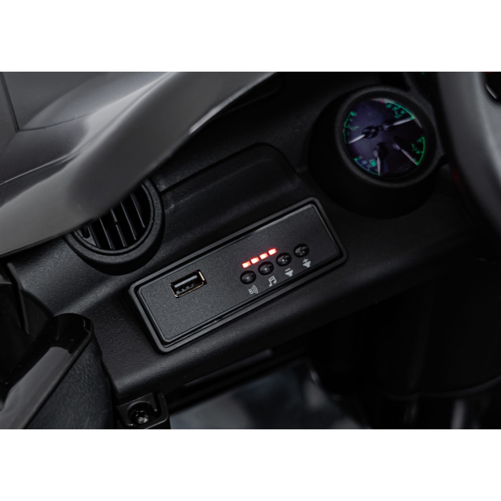 Elektromobilis RUF CTR3, Black-Elektromobiliai vaikams, Mašinos-e-vaikas