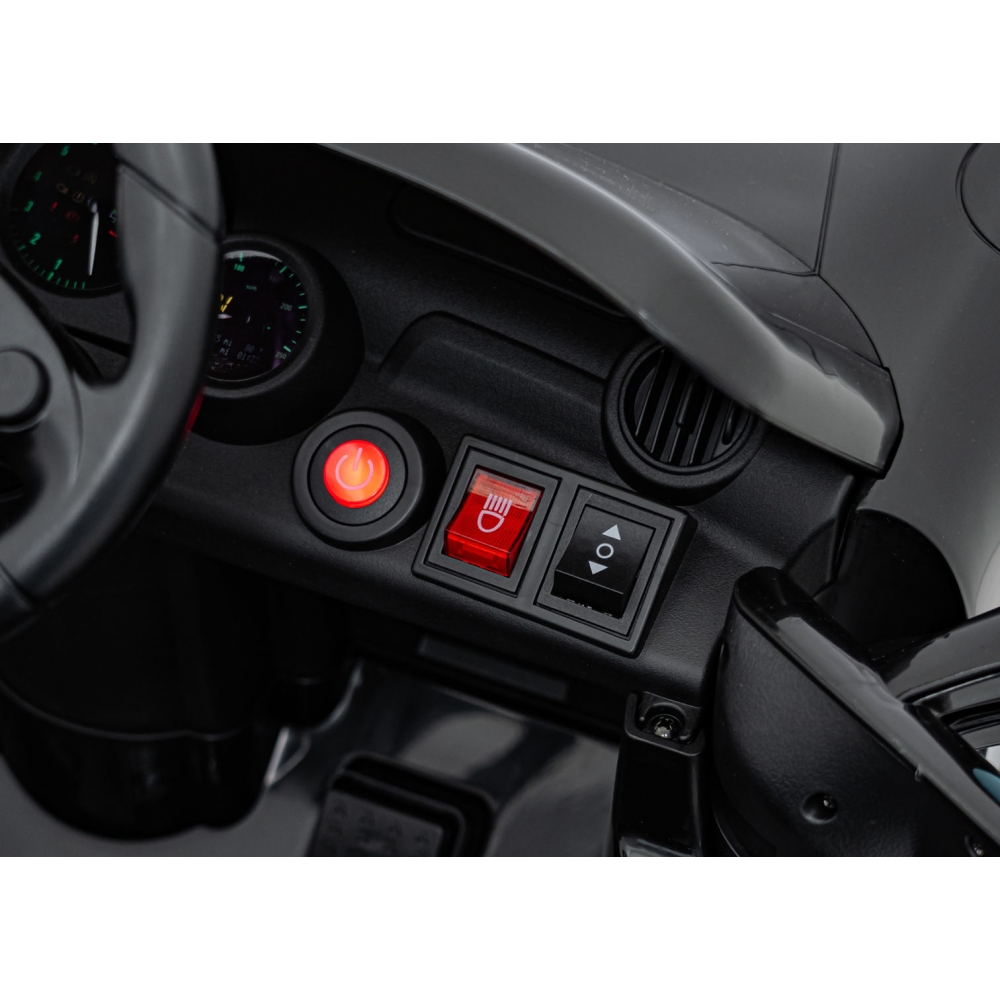 Elektromobilis RUF CTR3, Black-Elektromobiliai vaikams, Mašinos-e-vaikas