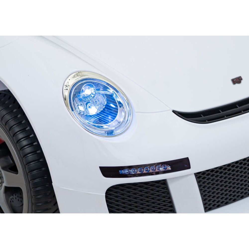 Elektromobilis RUF CTR3, White-Elektromobiliai vaikams, Mašinos-e-vaikas