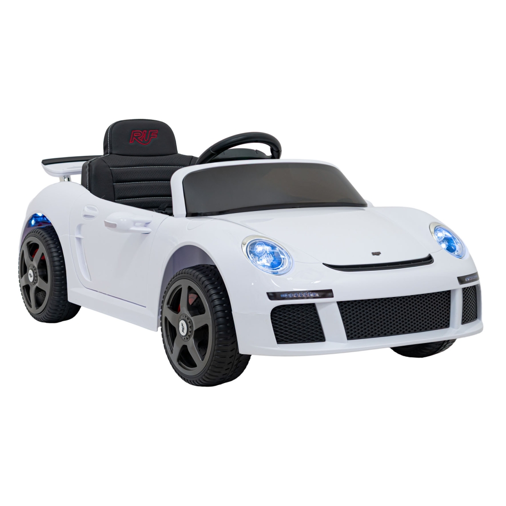 Elektromobilis RUF CTR3, White-Elektromobiliai vaikams, Mašinos-e-vaikas