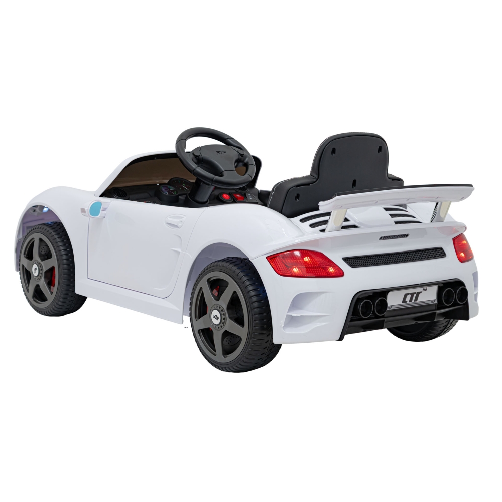Elektromobilis RUF CTR3, White-Elektromobiliai vaikams, Mašinos-e-vaikas