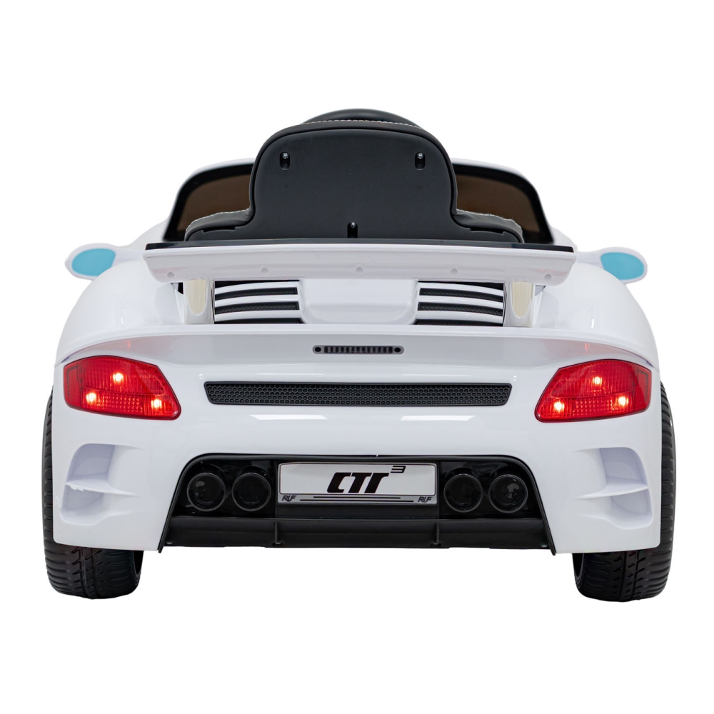Elektromobilis RUF CTR3, White-Elektromobiliai vaikams, Mašinos-e-vaikas