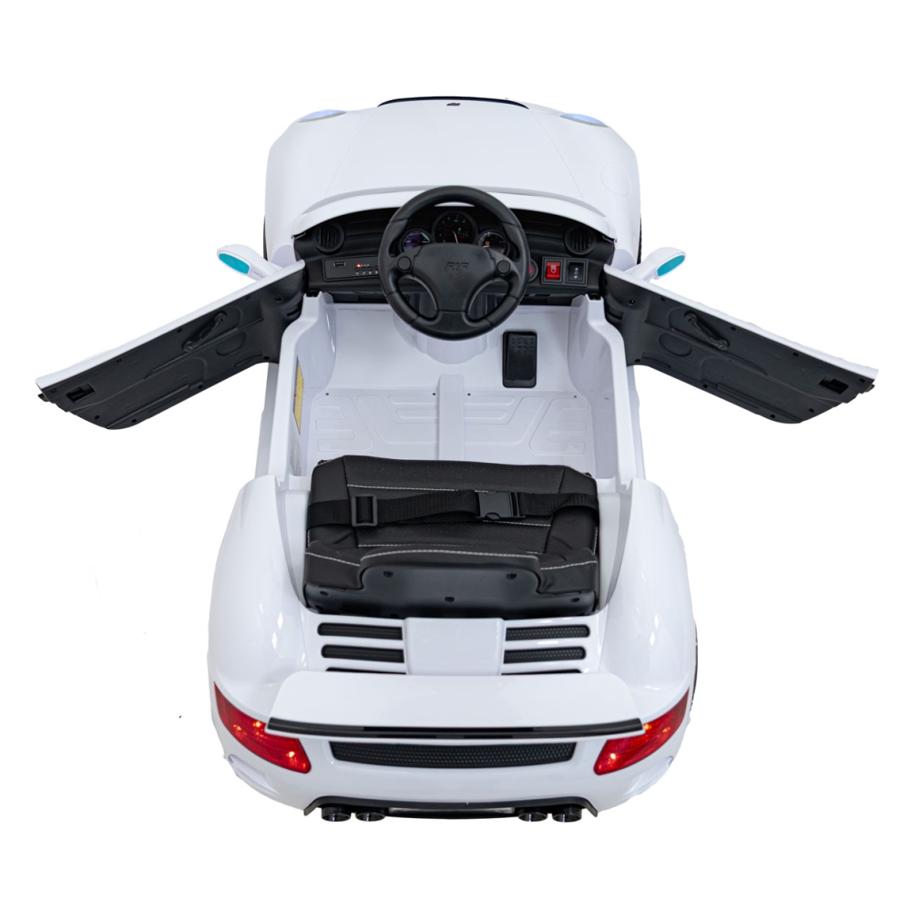 Elektromobilis RUF CTR3, White-Elektromobiliai vaikams, Mašinos-e-vaikas