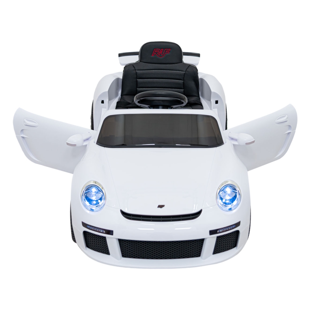 Elektromobilis RUF CTR3, White-Elektromobiliai vaikams, Mašinos-e-vaikas