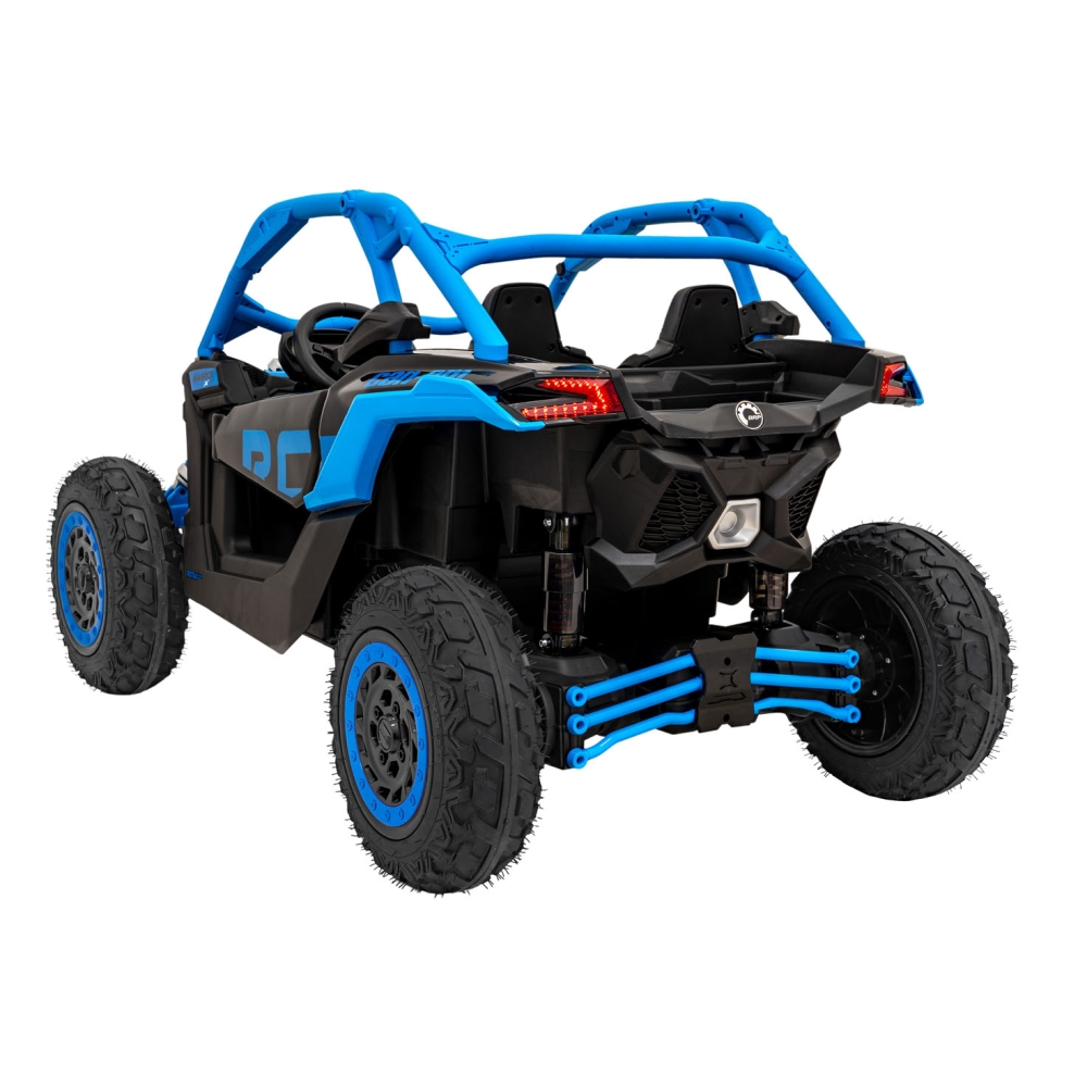 Elektrinis Buggy Maverick Turbo RR STRONG, Blue-Elektromobiliai vaikams, Keturračiai ir bagiai-e-vaikas