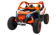 Elektrinis Buggy Maverick Turbo RR STRONG, Orange-Elektromobiliai vaikams, Keturračiai ir bagiai-e-vaikas