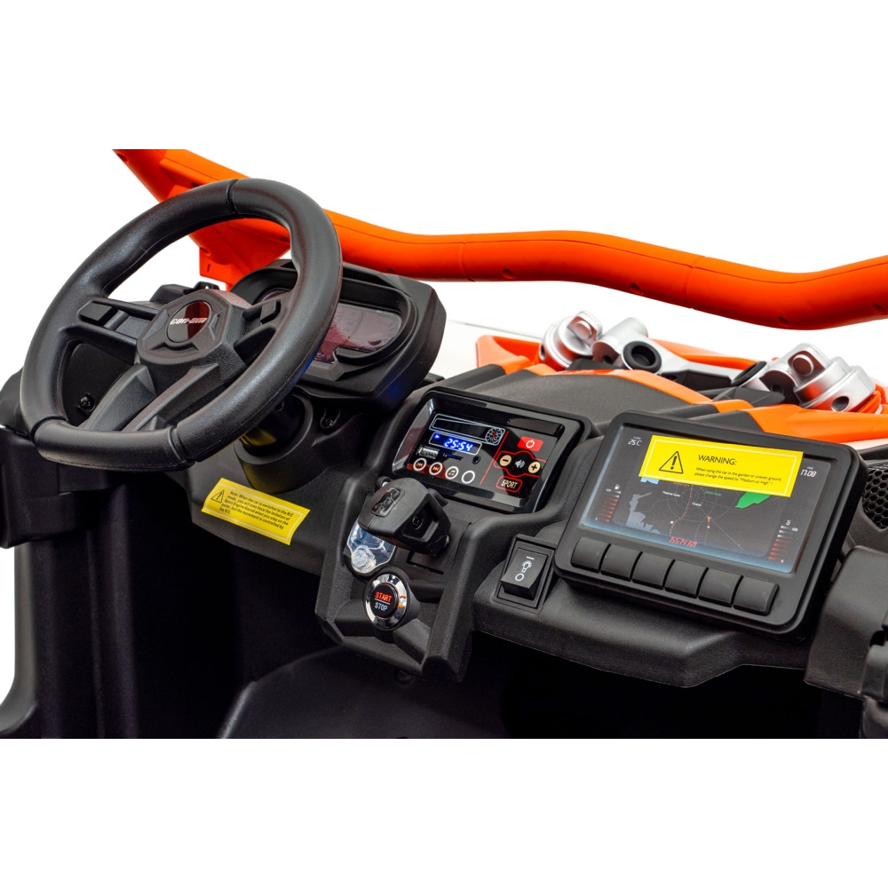 Elektrinis Buggy Maverick Turbo RR STRONG, Orange-Elektromobiliai vaikams, Keturračiai ir bagiai-e-vaikas