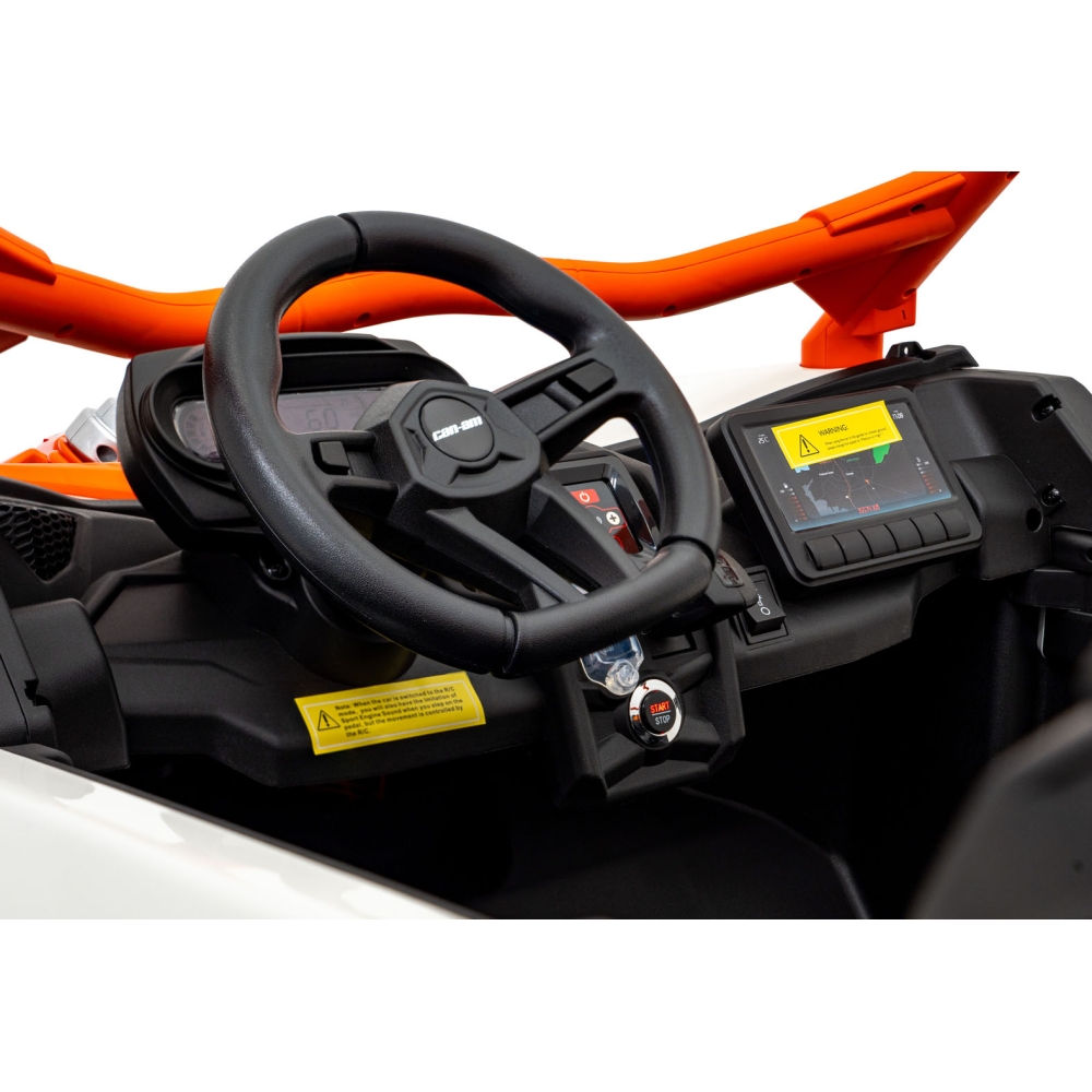 Elektrinis Buggy Maverick Turbo RR STRONG, Orange-Elektromobiliai vaikams, Keturračiai ir bagiai-e-vaikas