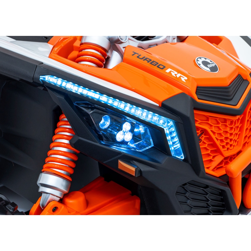 Elektrinis Buggy Maverick Turbo RR STRONG, Orange-Elektromobiliai vaikams, Keturračiai ir bagiai-e-vaikas