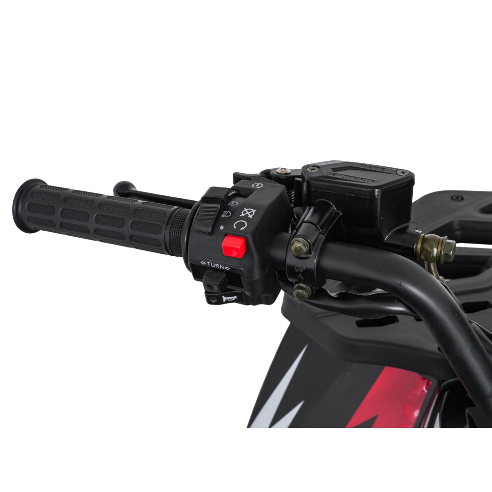 Benzininis keturratis 200CC MONSTER, Red-Elektromobiliai vaikams, Keturračiai ir bagiai-e-vaikas